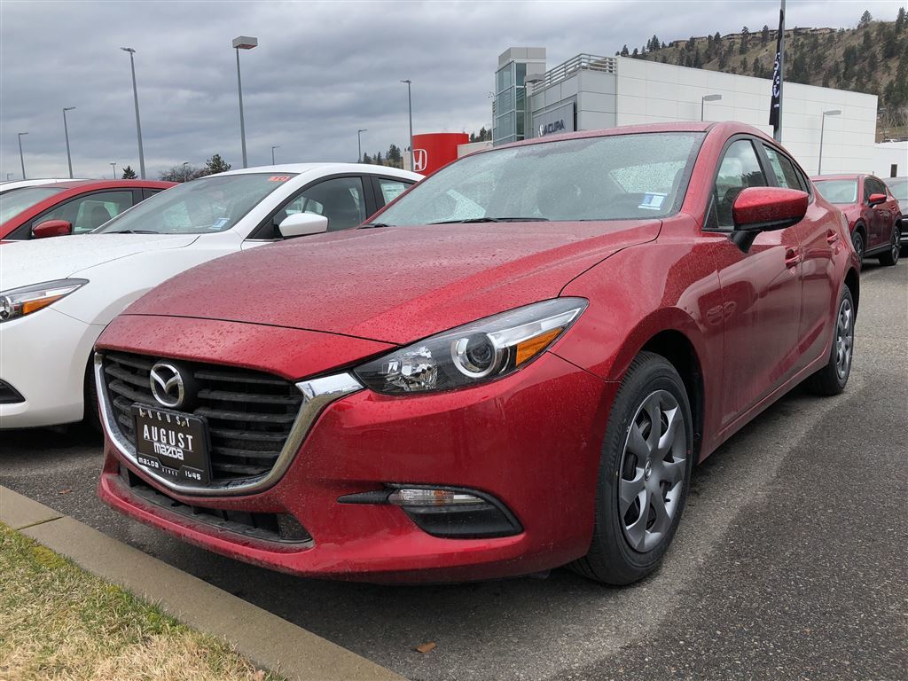 New 2018 Mazda Mazda3 GX Sedan in Kelowna #438-3957 | August Mazda