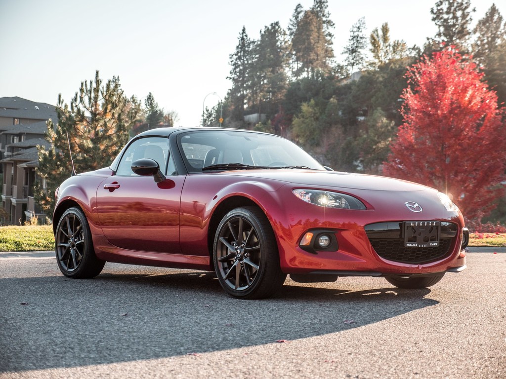 Pre-Owned 2015 Mazda MX-5 GT 25th Anniversary Edition Sedan in Kelowna ...